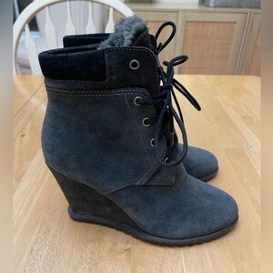 Dolce Vita Gibbs Suede Wedge Boots